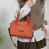 Nylon Shoulder Bag Women's Tote Bag Solid Color Portable Crossbody Bag