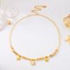 Trendige Meeresküsten-Anhänger Bauchkette für Damen Sexy Lagen-Taillen-Körper-Schmuck Sommer Festival Clubwear Accessoires