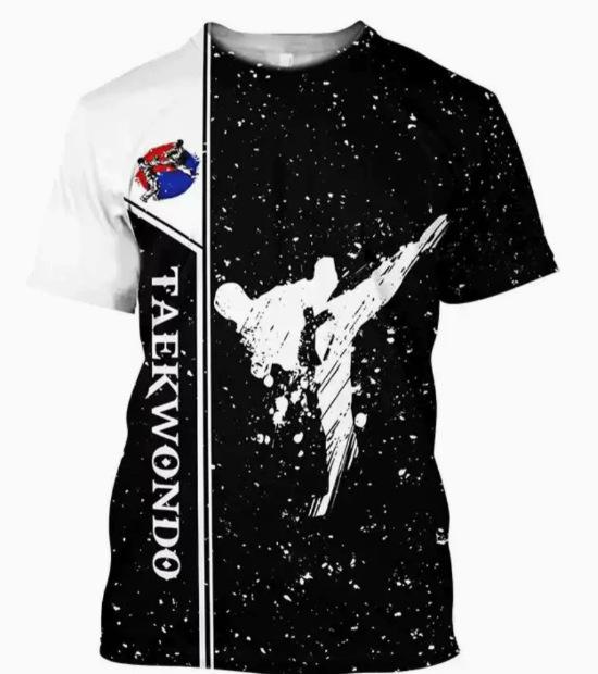 Men's Short Sleeve T-Shirt, 3D Howling Wolf Moon Print, Stylish Casual Wear