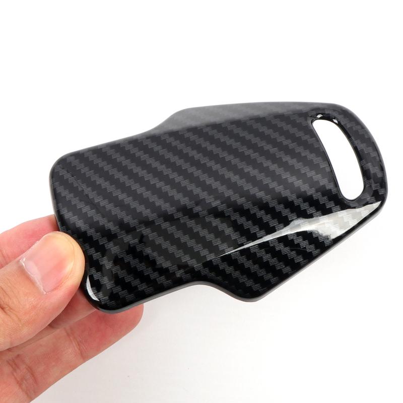 Car Accessories For Chevrolet Corvette C8 -2025 ABS Carbon Fiber Style Interior Gear Shift Knob Head Cover Trim 1pcs