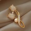 Elegant Pearl Brooch - High-End Minimalist Clothing Accessory