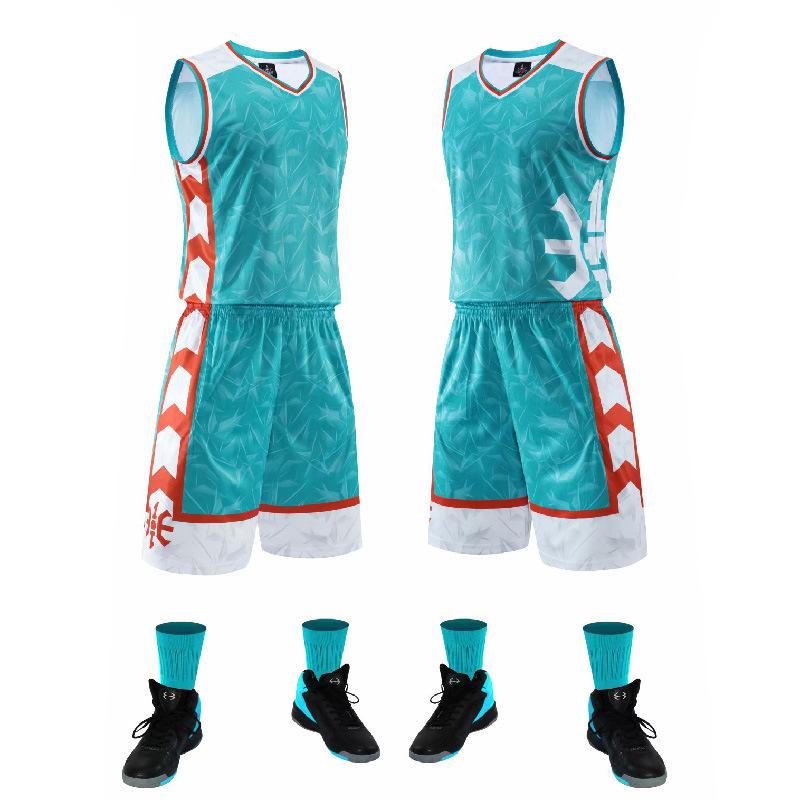 Men's College Basketball Training Jersey Set with Custom Printing & Numbering