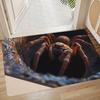 3D Visual Depth Rug Optical Illusion Floor Mat Realistic Hole Spider Doormat Fun Pet Play Rug for Entrance Hallway Living Room