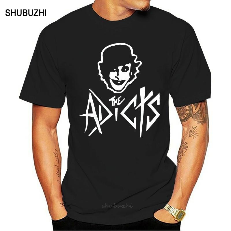 

Mens Punk T-Shirt The Adicts Punk Rock 1977 Droogs Skins Clockwork Orange S-3Xl Colorful Tee Shirt 4XL