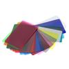 18pcs Camera Gel Filter Kit Transparency Color Film Plastic Sheets Color Correction Filter for Lighting
