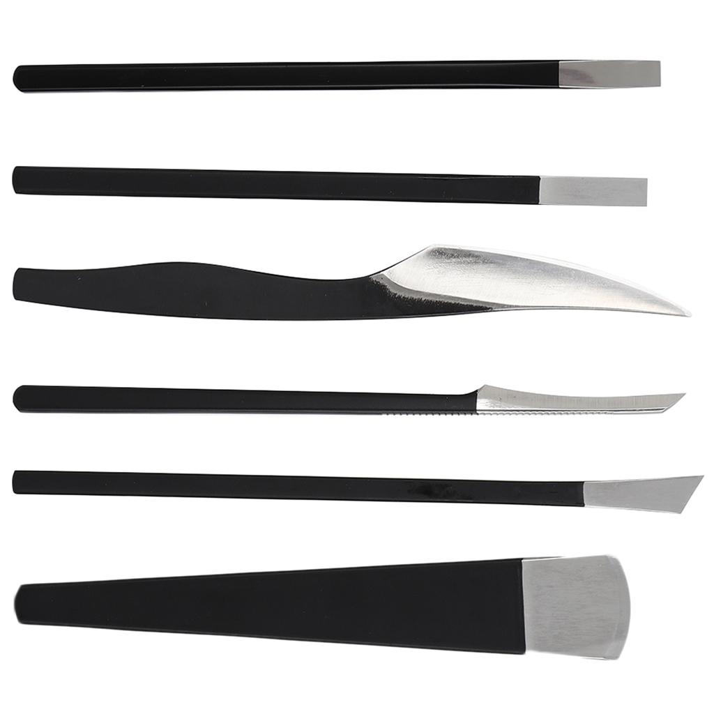6pcs / set Pedicure Knife Kit Stainless Steel Toenail Clipper Set with Storage Box(6pcs Storage Box )