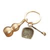 Multipurpose Brass Gourd Keychain Embracing Tradition and Convenient for All Ages Seek Unique Fashion Accessories