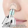 Portable Washable Nose Hair Trimmer for Men Women Waterproof Stainless Steel Ear Hair Trimmer with Cleaning Brush