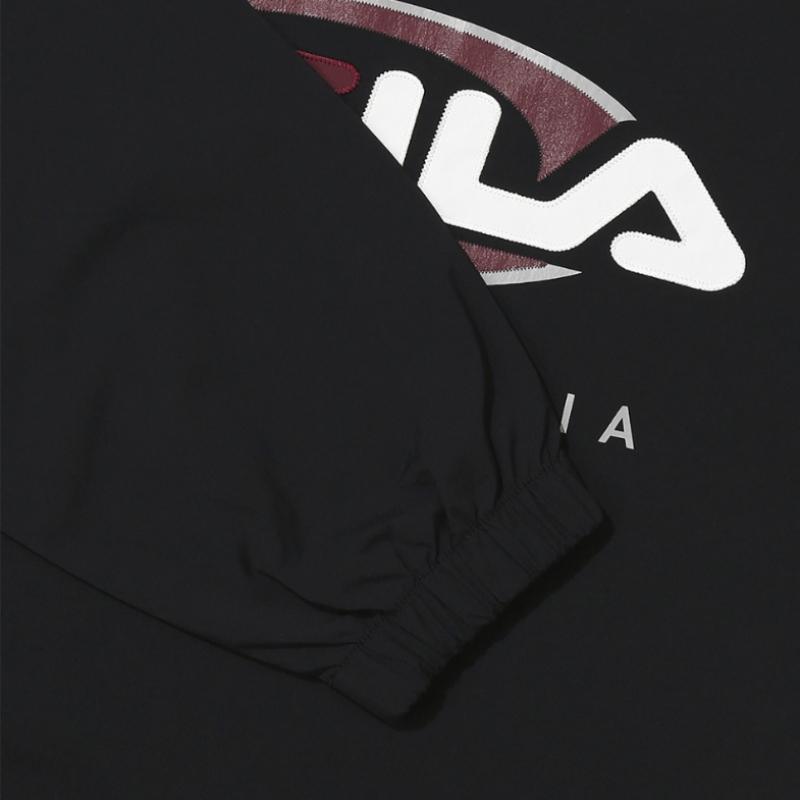 Fila Color Block Woven Sweatshirt Fs2pog3105x Blk