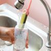 Portable Rotable Cleaning Brush Water Bottle Cover Cleaning Brush Multifunctional Cup Crevice Cleaning Brush Cleaner