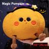 Halloween Pumpkin Doll Ghost Pillow, Quirky Plush Headboard Pillow, Office Nap Pillow, Sofa Ornament Photo Prop