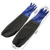 1 Pair Lengthened Labor Protection Waterproof Gloves Reusable Chemical Resistant Rubber Glove Wear-Resistant Sleeved
