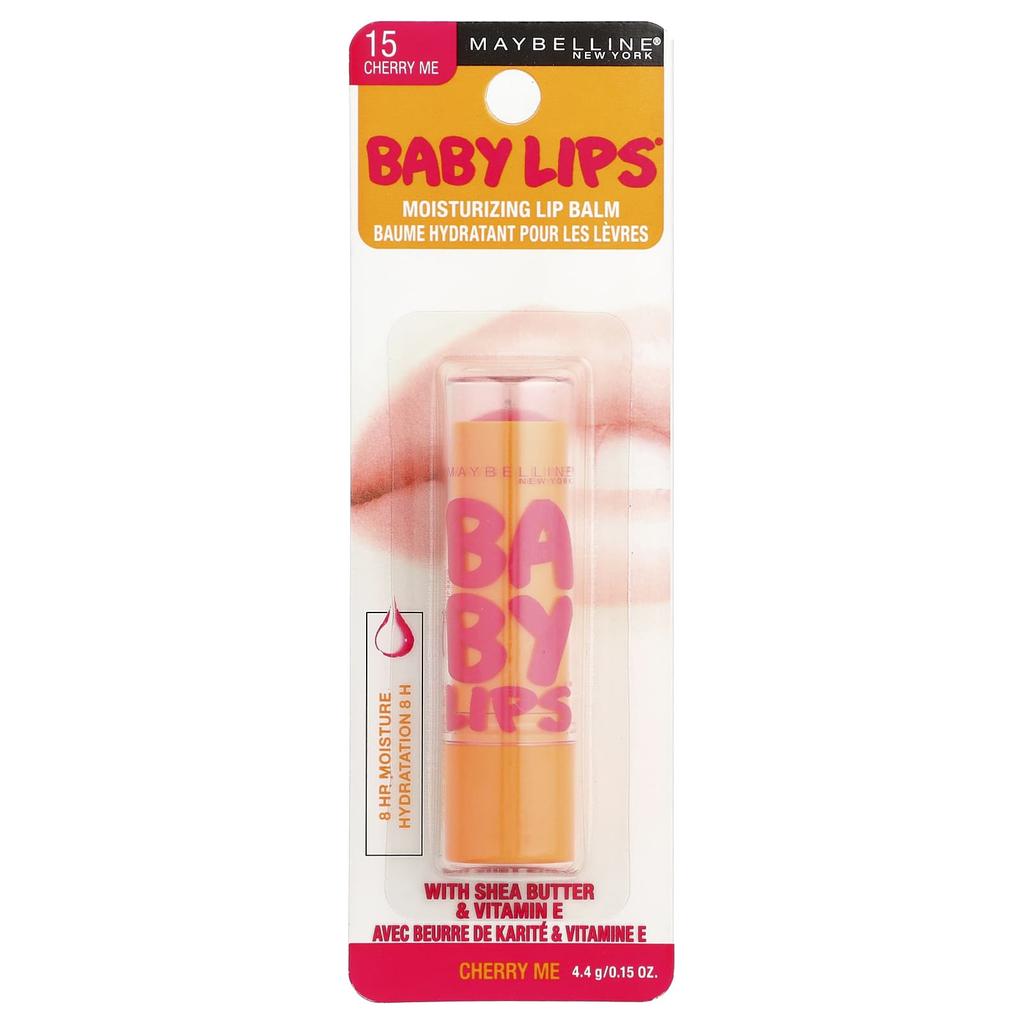 Baby Lips, Feuchtigkeitsspendender Lippenbalsam, Cherry Me, 0,15 oz(4.4G)