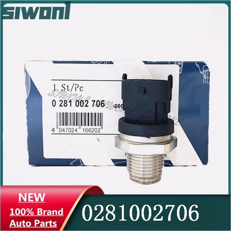 Fuel Rail Pressure Sensor For Alfaa Chevrolett Fiatt Ivecoo Volvo Saabb Suzukii 0281002706 0281002937 0281002903 0281006158