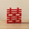 Chinese Tradition Red Happy, Hangings Creative DIY Decorative Exquisite Engagement Carving