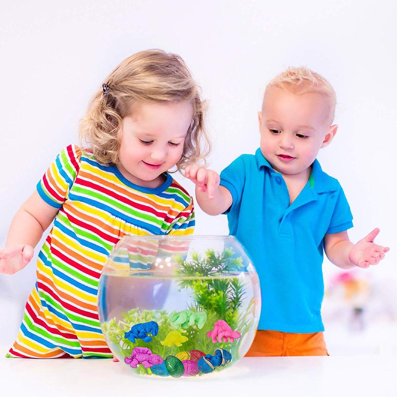 Mini Dinosaur Eggs 2x3cm Soak In Water To Expand Hatching Breaking Shells Children Early Education Toys Growth Cognition TMZ