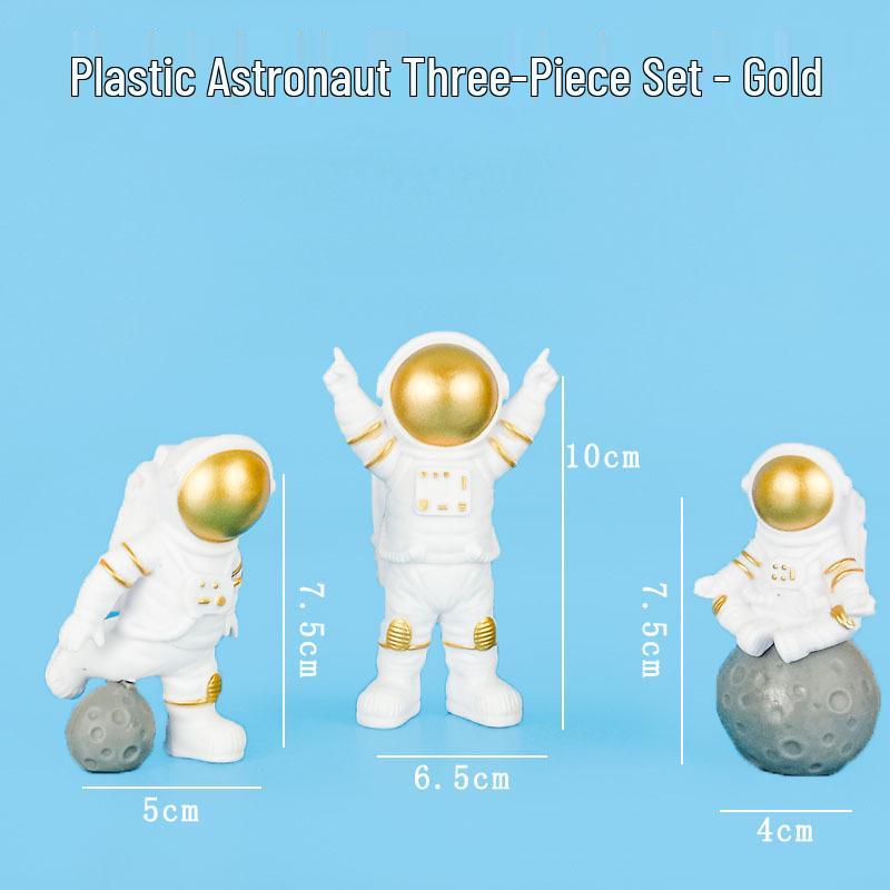 Creative Astronaut Desktop Figurine - Space Pilot Ornament