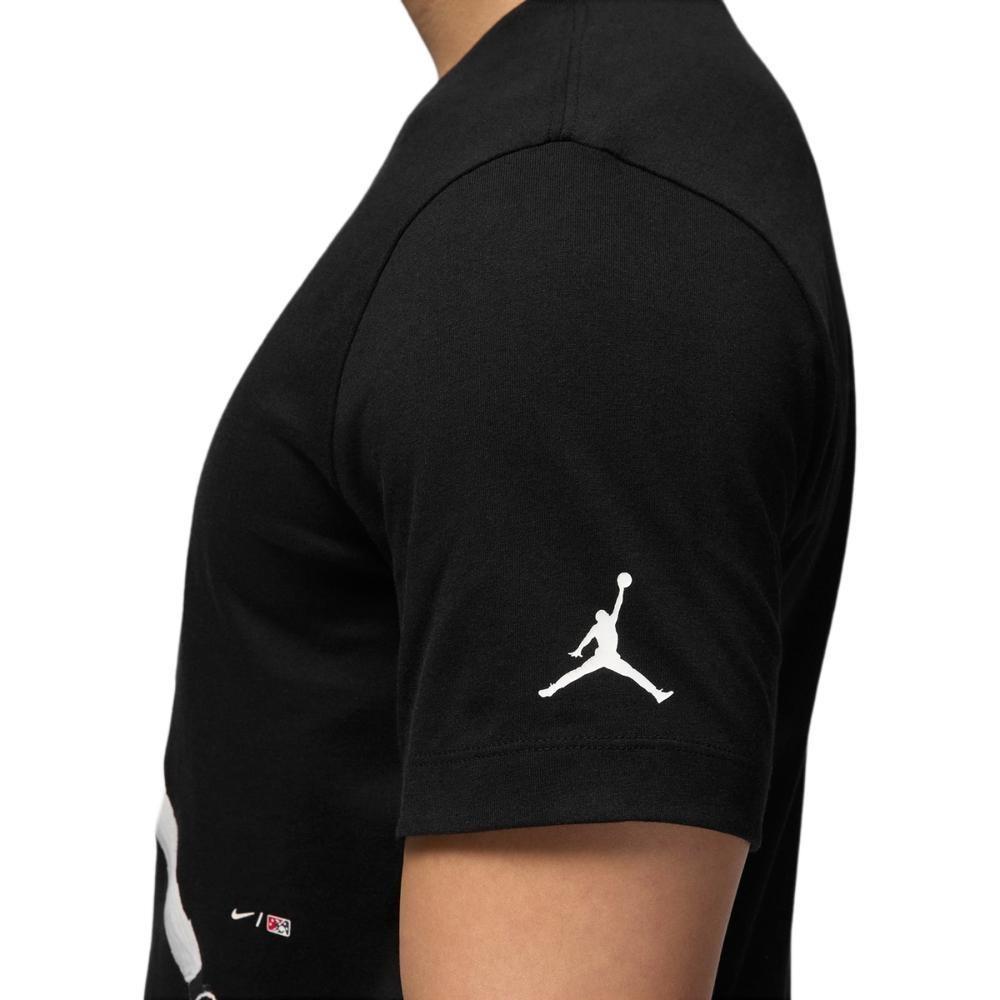 Jordan Crew Neck Short Sleeve T-Shirt Men's Black