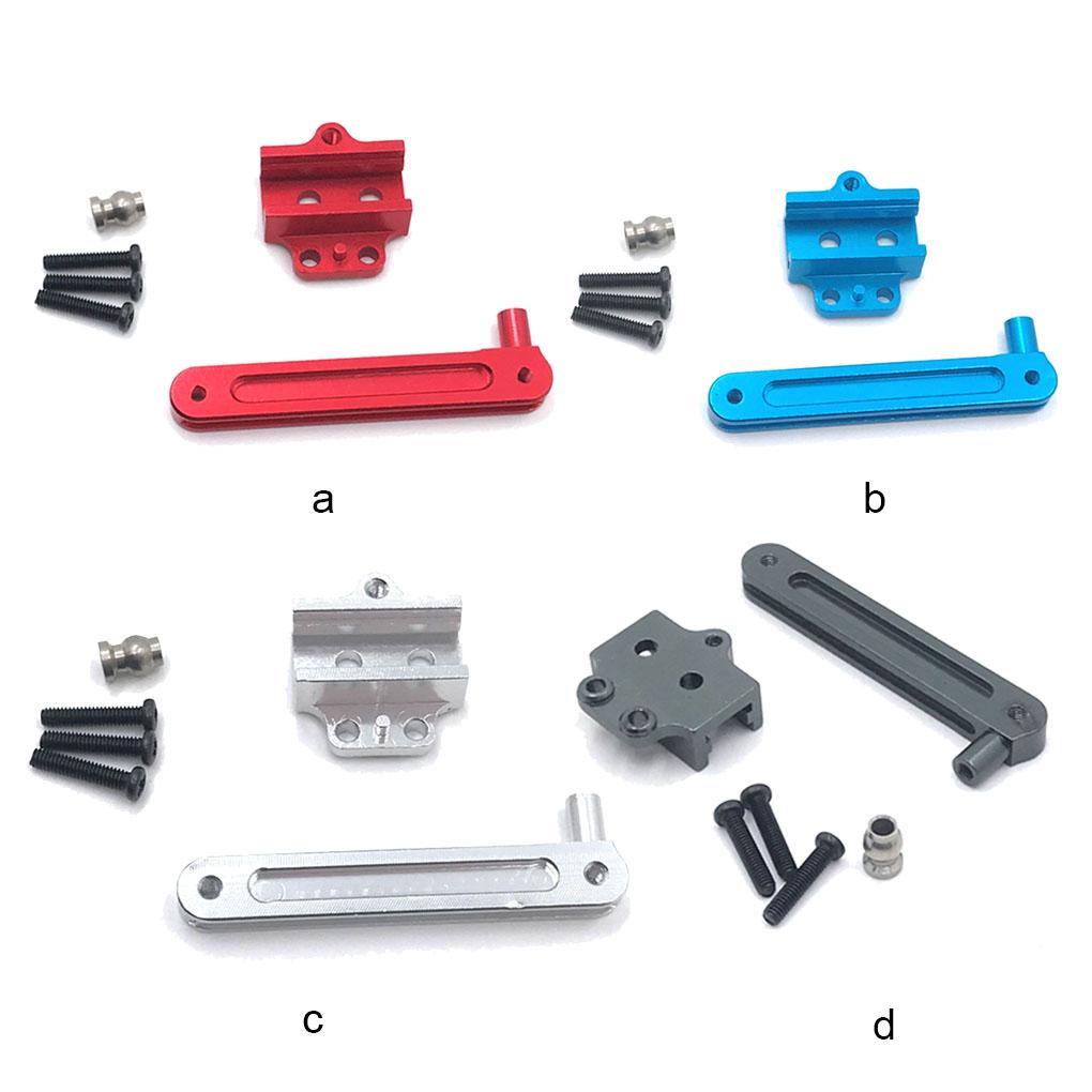 1 Set RC Parts Steering Kit Professional Wear-resistant Multicolor Off-road Vehicle Replacement for 12428 12423