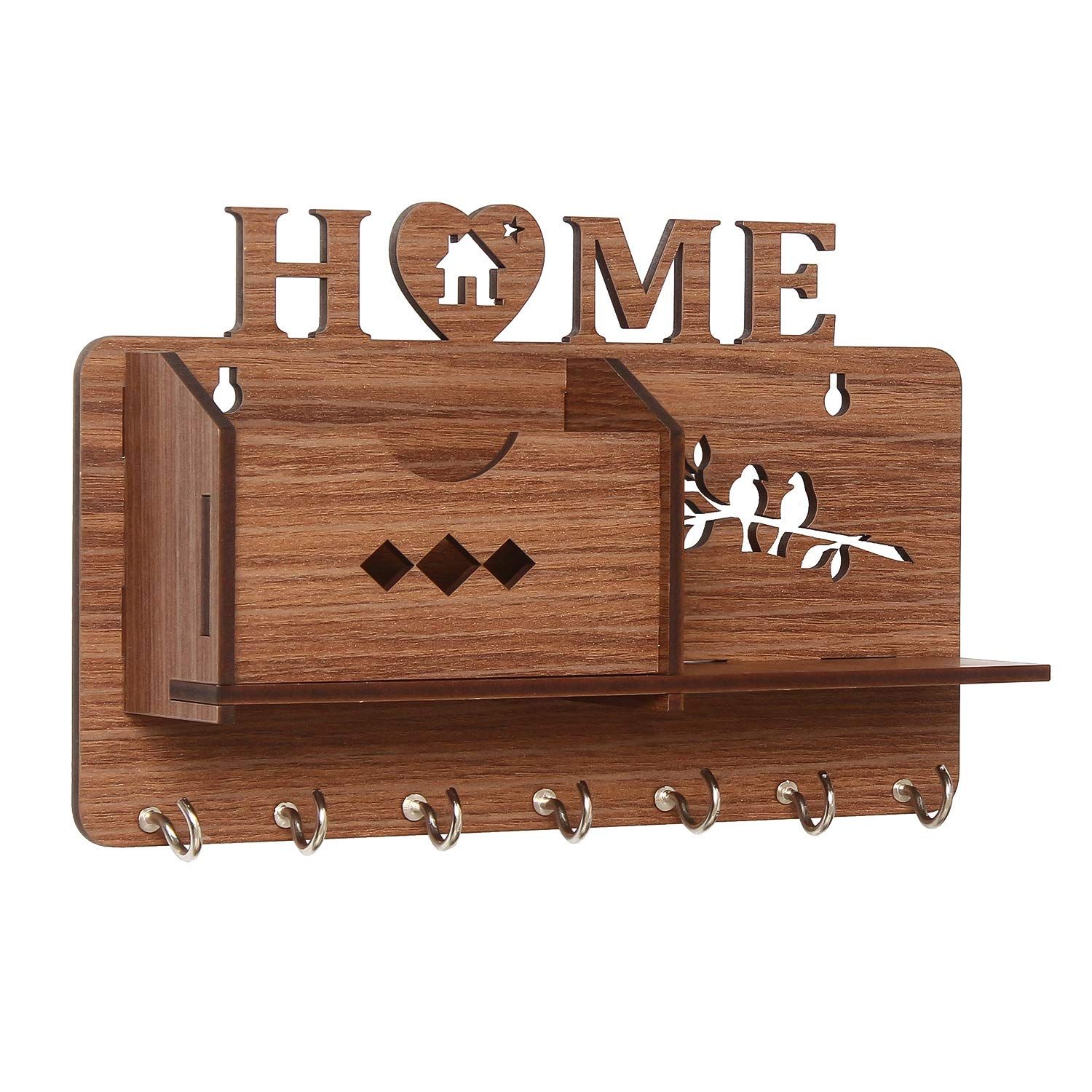 Деревянная полка с матовой отделкой — фото 2