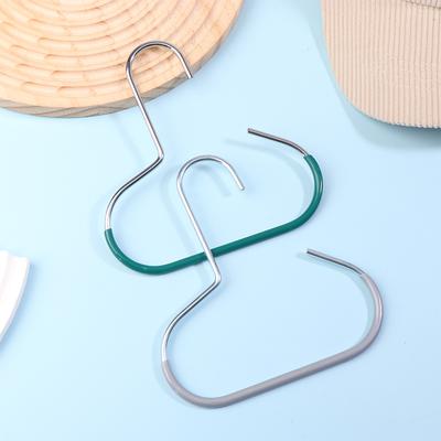 1Pcs Durable Circle Ring Hat Hanger Non-Marking Non-Slip Scarf Towel Tie Hanging Rack Hat Display Storage Racks