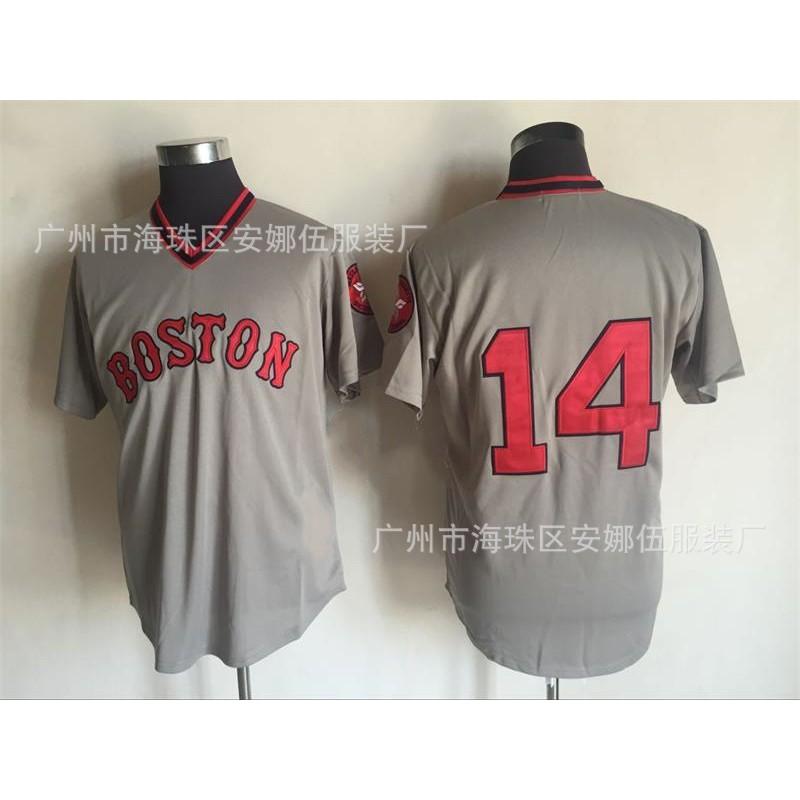 2026 Boston Red Sox Retro Embroidered Baseball Jersey Mens Womens Team Sports Uniform