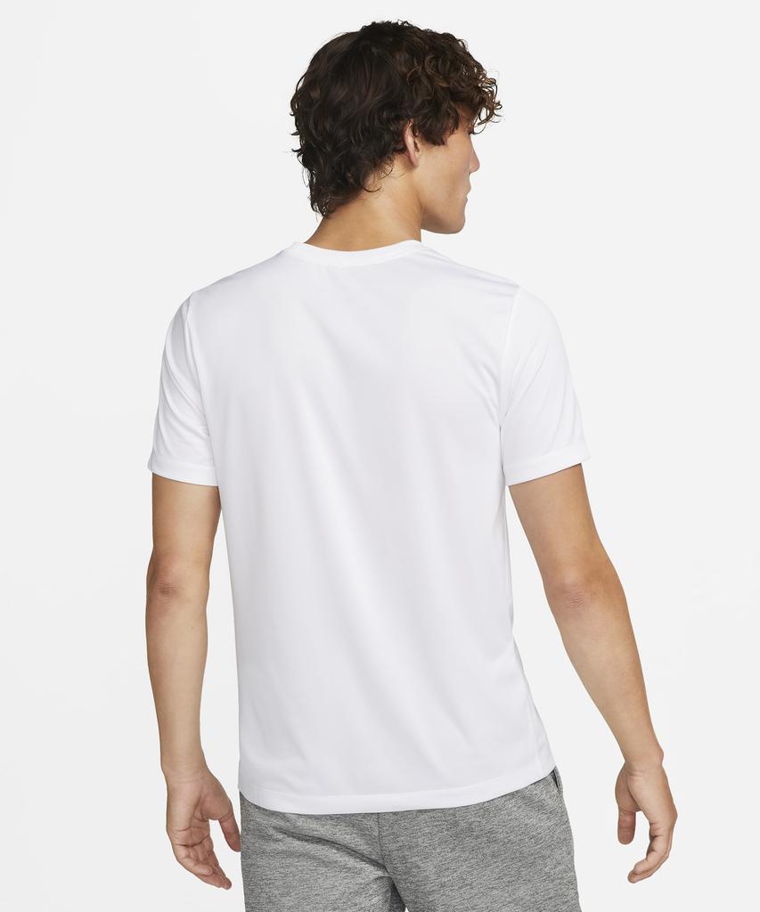 Nike Dri-Fit Fitness T-Shirt M - White:Black / Dx0990-100