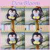 Cute Penguin Plush Keychain With Birthday Hat And Star Design For Kids And Teens Decor