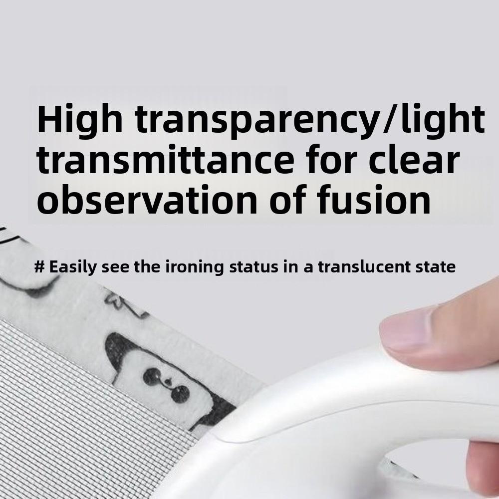 Edge-stitched Perler Beadsheat-resistant Paper Transparent Iron-on Mat for Photo Perler Beads