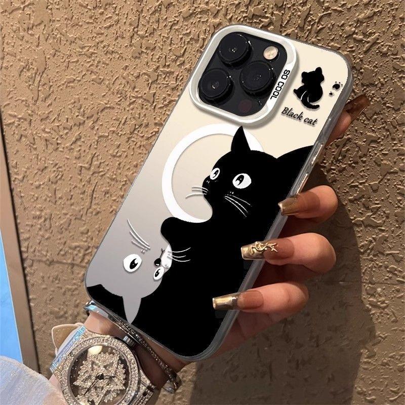 

Красочный серебристый магнитный чехол для мобильного телефона Imd с гальваническим матовым покрытием для IPhone13 для Apple Shell Магнитный чехол для мобильного телефона For iPhone 17PROMAX