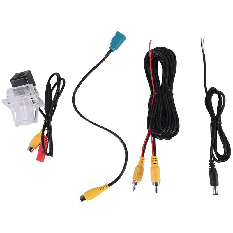 Car Rear View Camera BackUp Reverse Camera for Mercedes-Benz C-Class W204 2007-2014 Compatible with Factory Screen