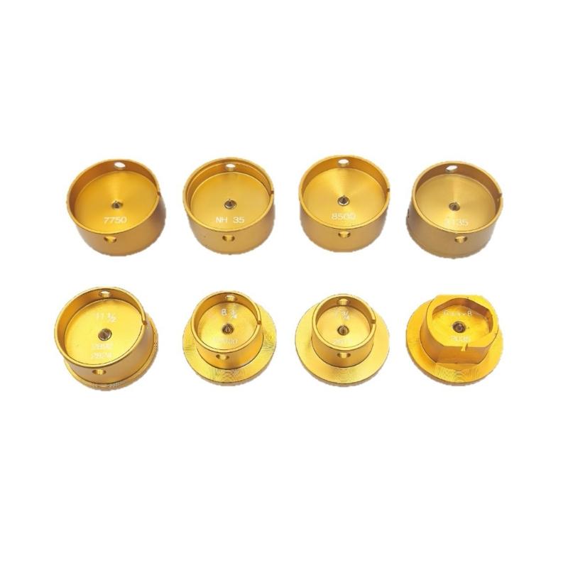 Lightweight 23g Watch Movement Stand Sturdy Alloy Steel Watch Movement Adapter For DIY Watch Making