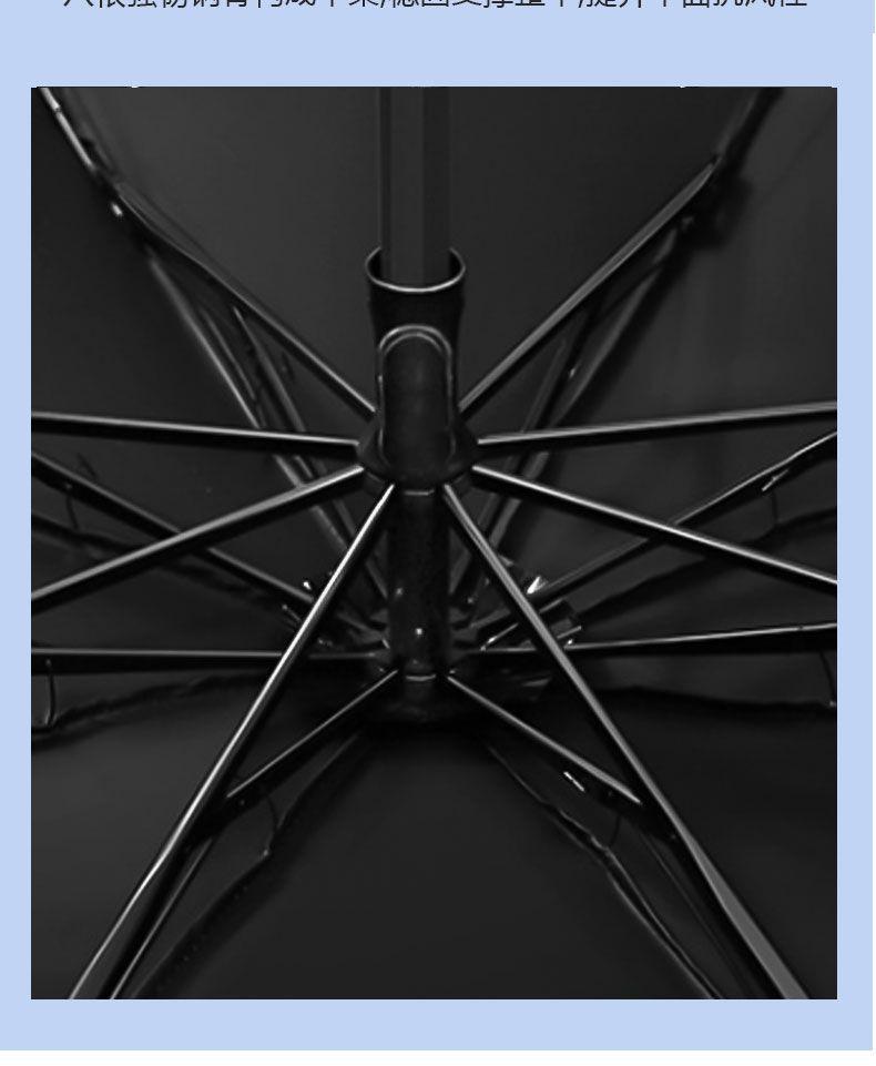 100cm Extra Large Folding Umbrella, Sun & Rain Protection for Men & Women