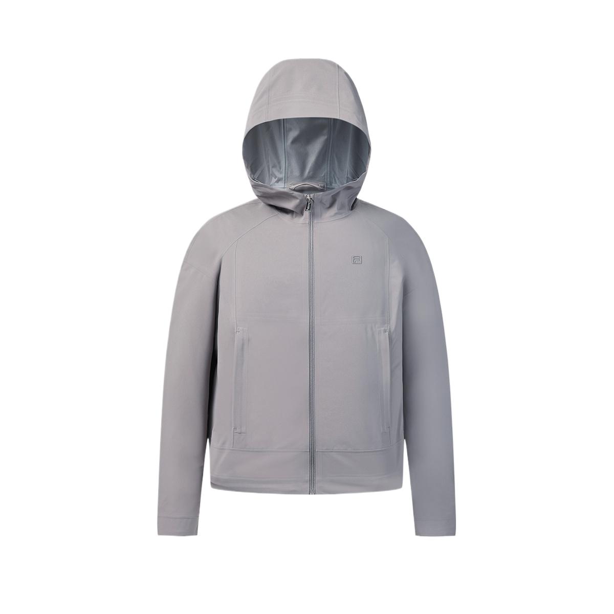 

FILA Fifitness Long Sleeve Hooded Solid Jacket Women jackets A11W621715F-GY L