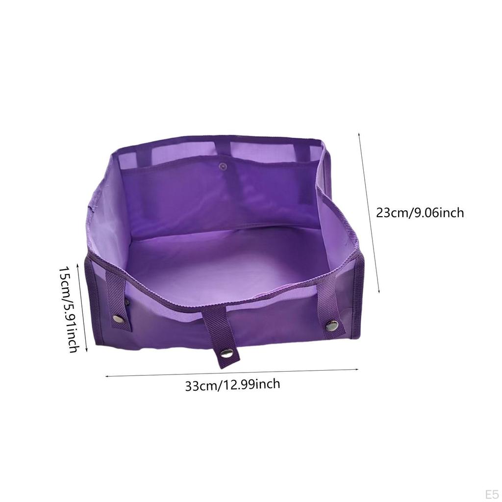 Rollator Bag Under Seat for Four Wheel Detachable Walker Pouch Hanging Storage