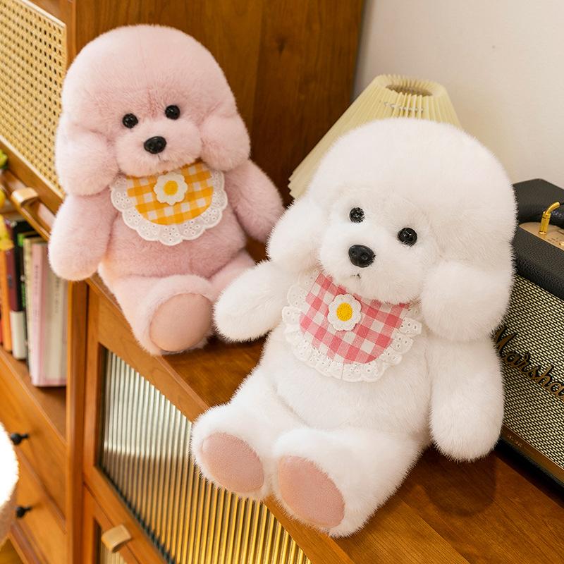Cute Labrador Doll Plush Toy Puppy Doll Baby Comforting Doll Children's Day Gift Girl