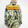 Off-White X Nike Lab Women's Tie Dye NRG "Keep Back" Jacket Volt Blue CK4808-702