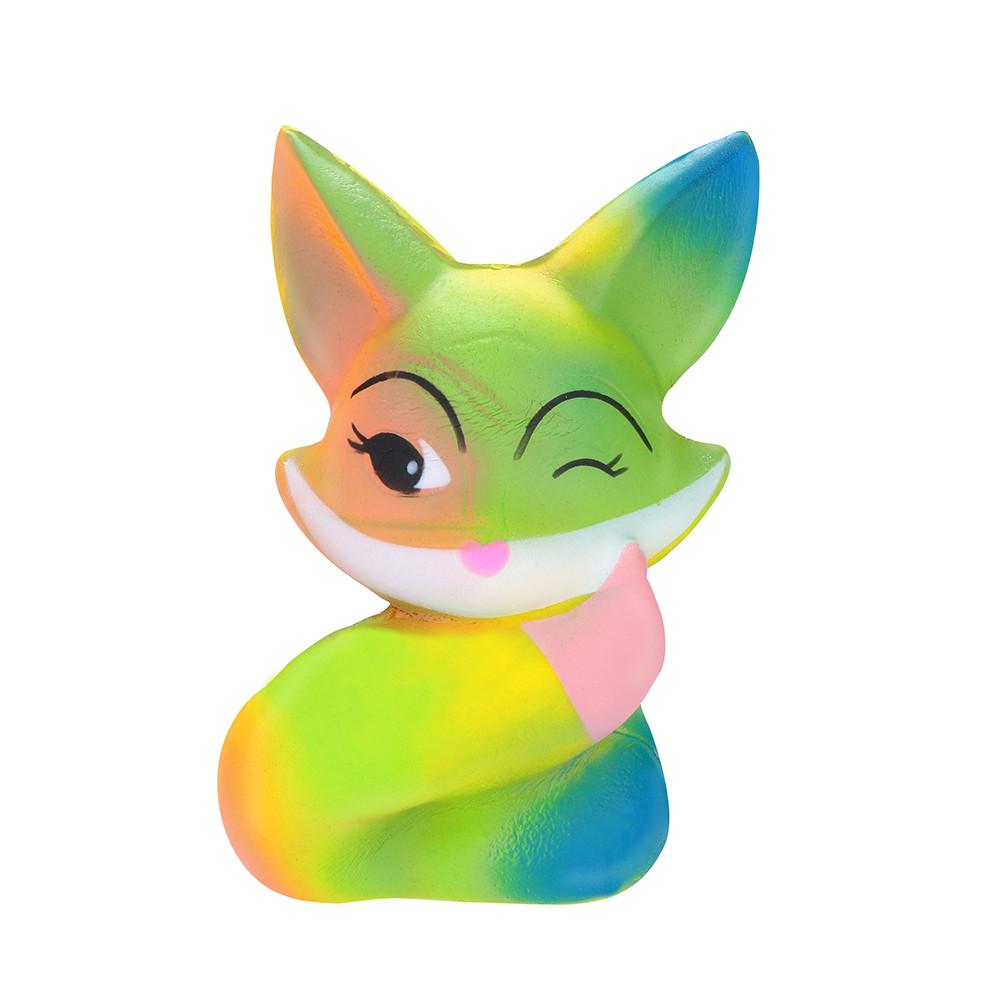 

(H0826)Средство для снятия стресса Squeeze Cute Fo x Cream Ароматизированные медленно растущие игрушки Детские подарки