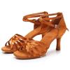 Women Girls Latin Dance Shoes Salsa Tango Ballroom Performance Shoes 7CM