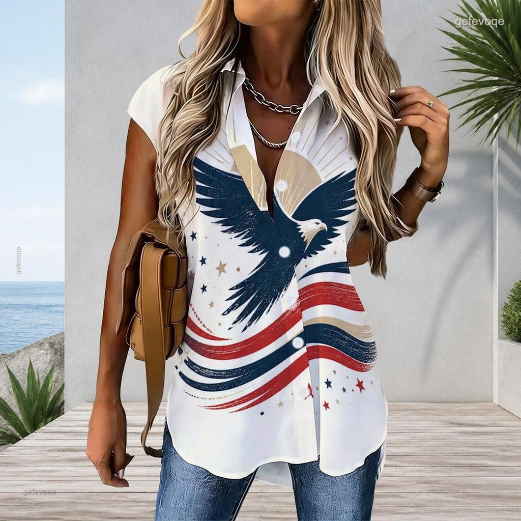 Women Plus Size Cap Sleeve Button Up Shirt Dress Romantic Pink Heart Floral Print Curved Hem Casual Tunic Blouse