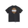New Era Letter Logo Printed Short Sleeve T-Shirt Unisex T-Shirts Black 13546425