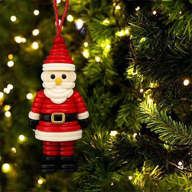 Diy Button Snowman & Angel Button Christmas Ornament Making Kit For Indoor/Outdoor Xmas Tree, Window & Party Decorations