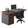 Modern Office Desk & Chair Set: Boss/Employee Workstation for Home, Bedroom, or Study.