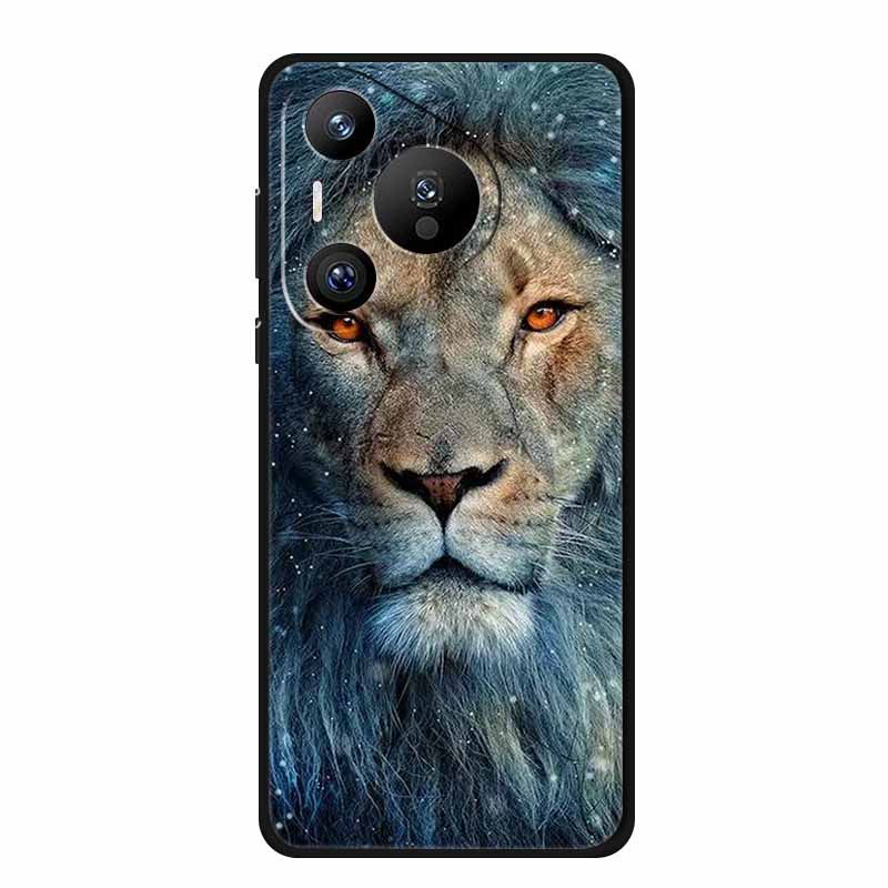 For Huawei Pura 70 Pro Case Pura70 Pro Plus Coque Black Silicone Soft Back Cover For Huawei Pura 70 Ultra Phone Case Funda Shell