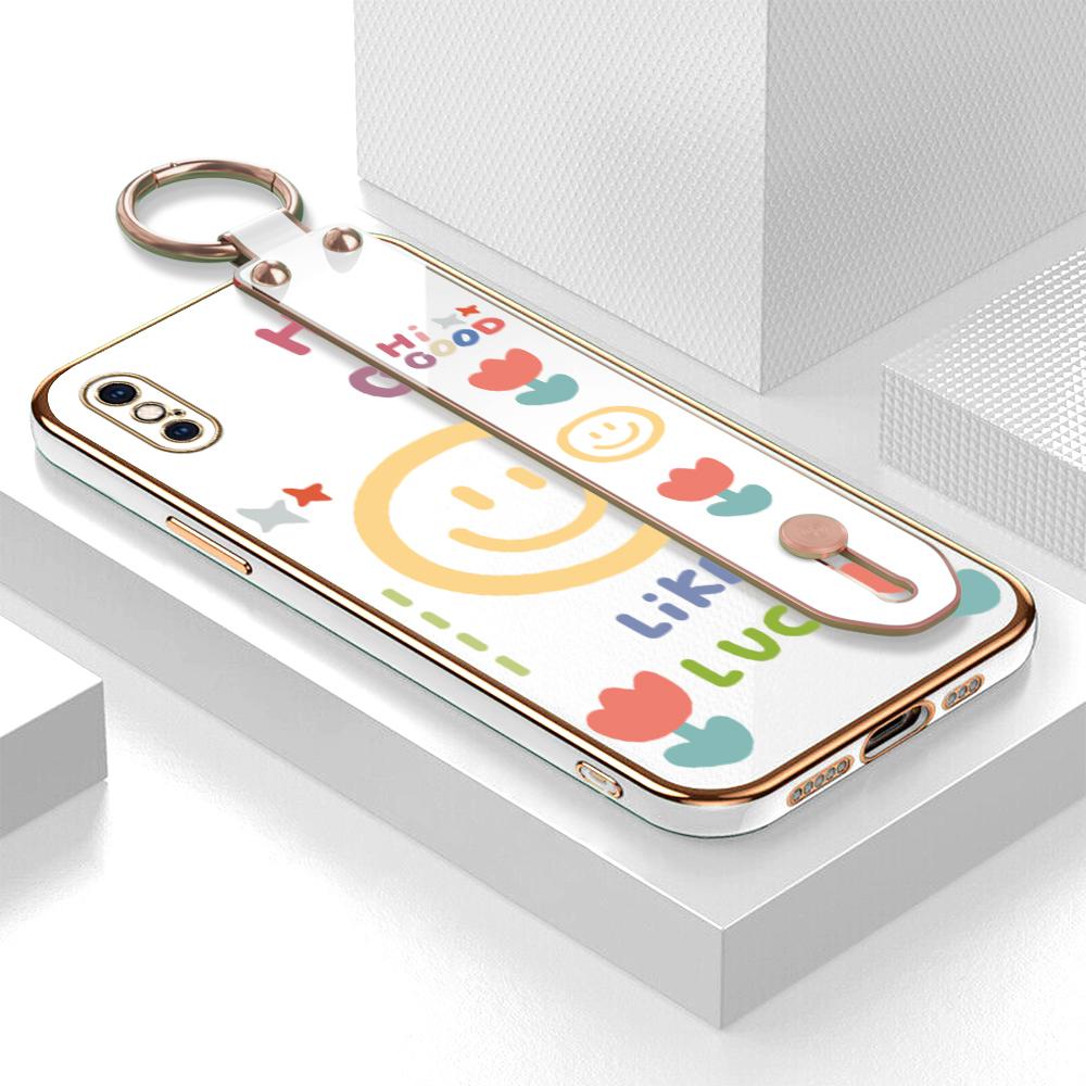 

Чехол для телефона с ремешком на запястье для iPhone 11 12 13 Pro Samsung A12 A32 A52 A31 S21 S22 Xiaomi 10T 11 Lite Poco M3 Redmi 9C 9T Note 11 8 10 Pro, мягкая задняя крышка