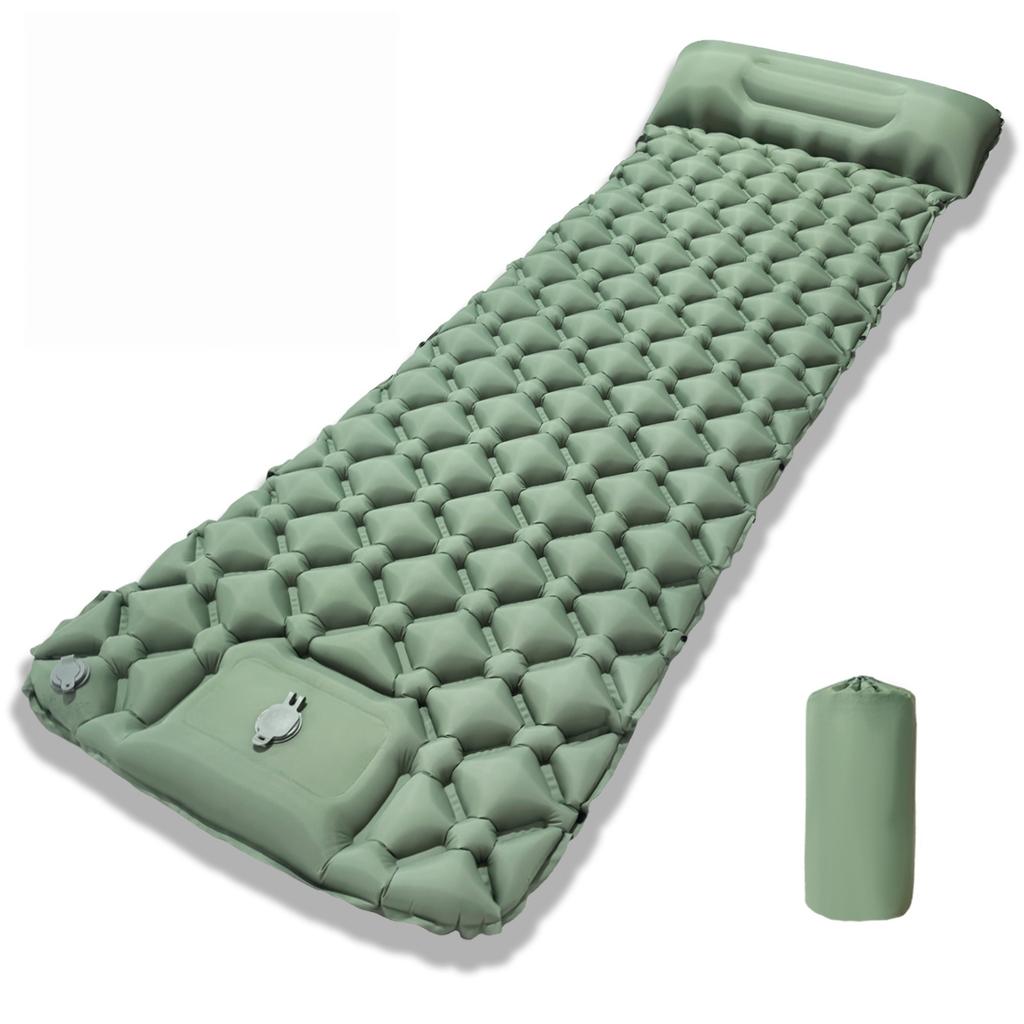 Ultra Light TPU Foldable Inflatable Portable Hiking Camping Park Air Bed Mattress Waterproof Self Inflating Sleeping Pad