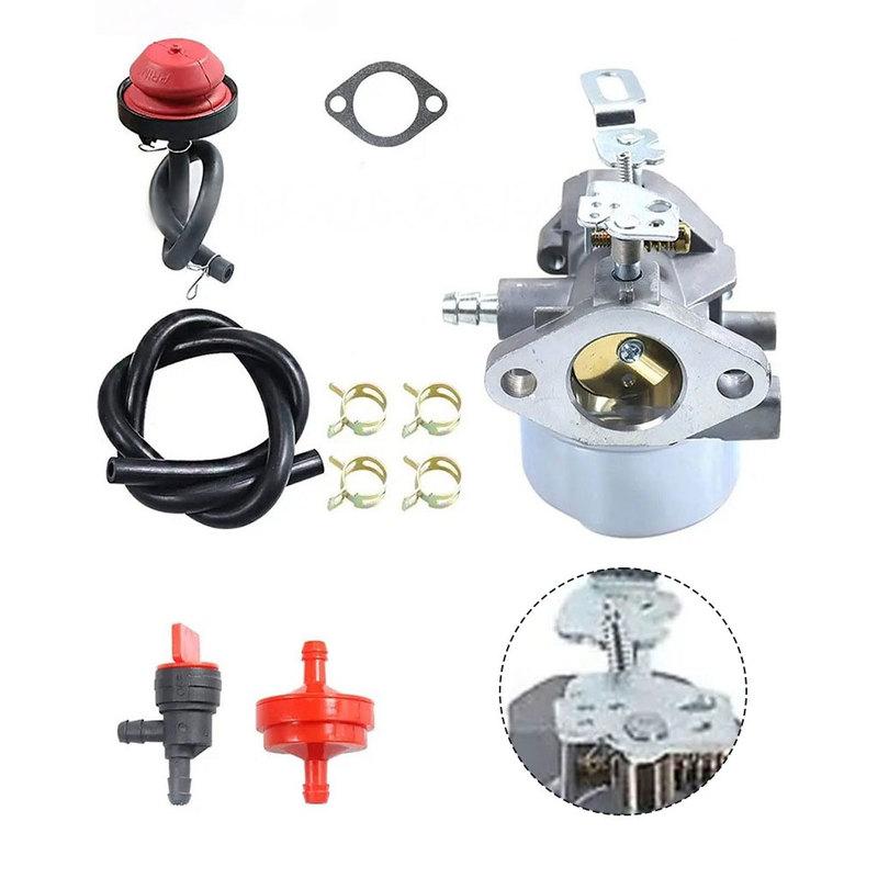 Carburetor Kit Replacement for Model For 640052 640058a 640349 Compatible with HMSK80 HMSK85 HMSK90 Fuel Filter and Fuel Lines