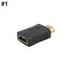 Angle Rotating Connector Port Saver Converter To Female Adapter HDMI-compatible Male