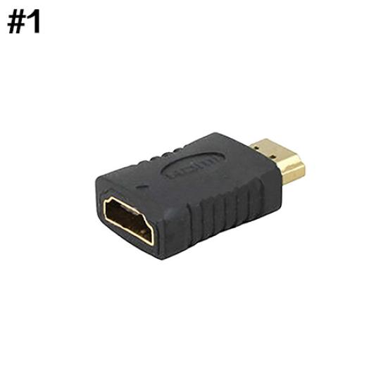 Angle Rotating Connector Port Saver Converter To Female Adapter HDMI-compatible Male