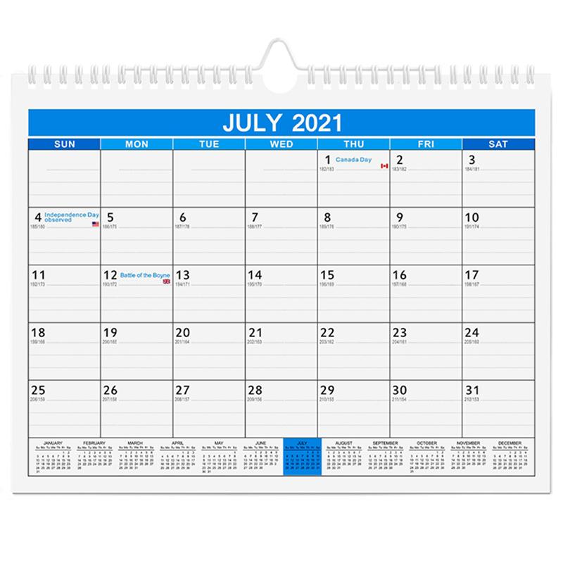 2024 Wandkalender Hängender Monatskalender Planer Monatlicher Bürokalender Für Heim- Bürodekoration Basteln WWO66